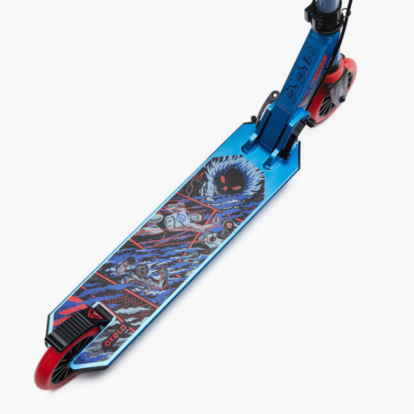 اسکوتر بچگانه OXELO Kids Scooter - MID5 - آبی/قرمز - Image 7