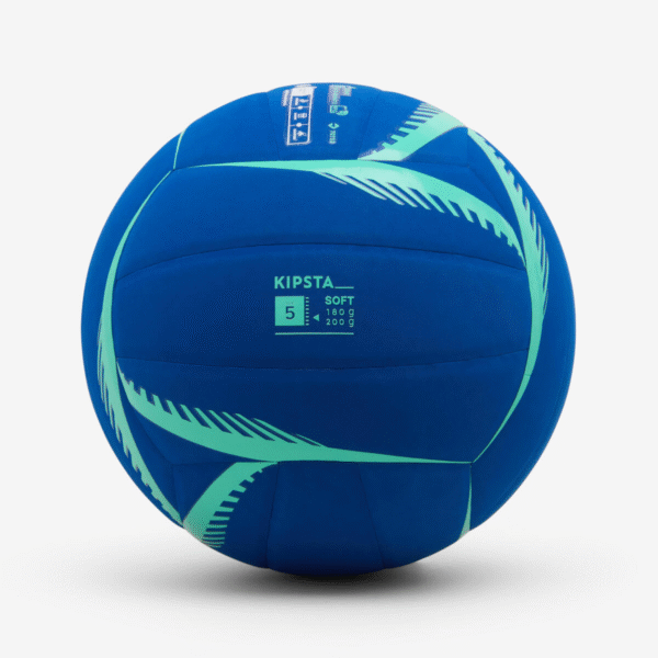 توپ والیبال دکاتلون کیپستا KIPSTA vb500 Soft سایز 5 - آبی/سبز - Image 3