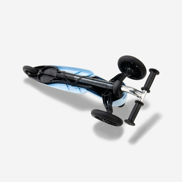 اسکوتر بچگانه OXELO Children's Scooter - 3 Wheels - Btwin B100 - آبی - Image 2