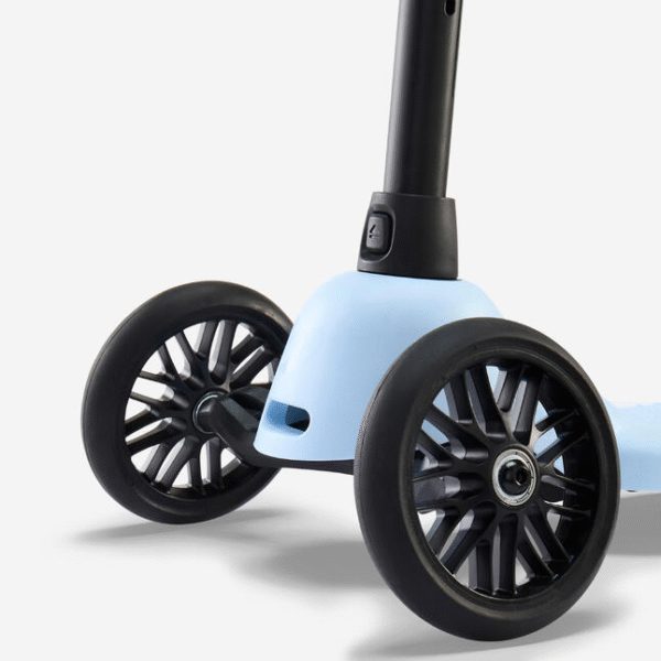 اسکوتر بچگانه OXELO Children's Scooter - 3 Wheels - Btwin B100 - آبی - Image 5