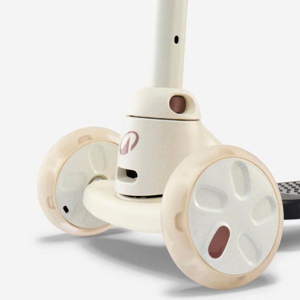 اسکوتر بچگانه OXELO Children's Scooter - 3 Wheels - B500 - نسکافه ای - Image 5