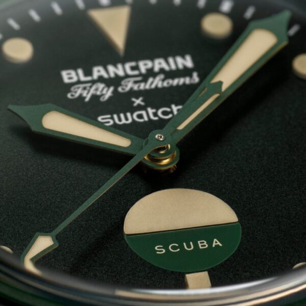 ساعت بلان پن سواچ - BLANCPAIN X SWATCH GREEN ABYSS - Image 5