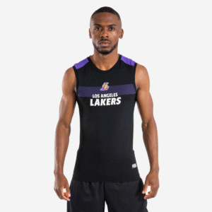 تی شرت بسکتبال تارماک TARMAK UT500 NBA Los Angeles Lakers- مشکی