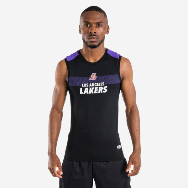 تی شرت بسکتبال تارماک TARMAK UT500 NBA Los Angeles Lakers- مشکی