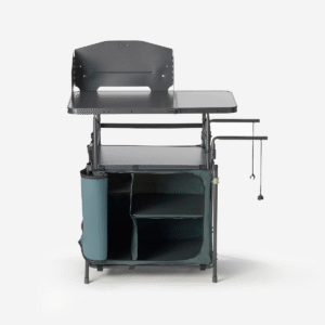 کابینت تاشو کمپ و کوه نوردی - QUECHUA Kitchen Cabinet - L - سبز
