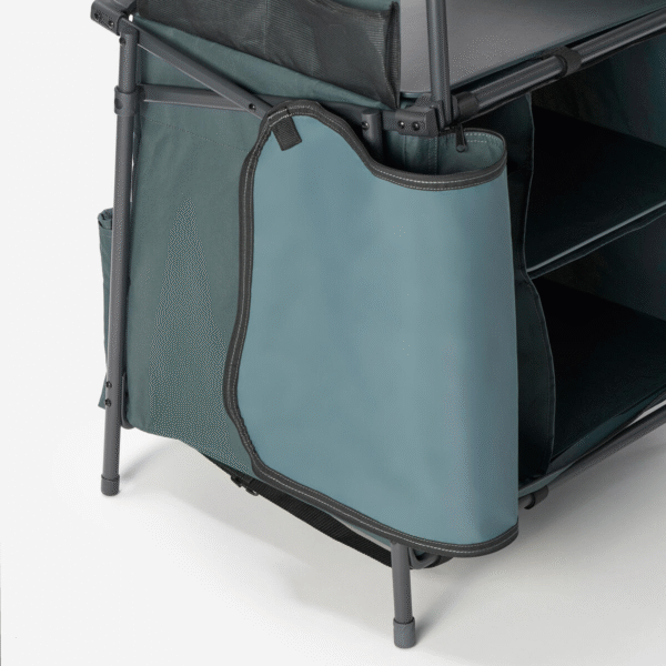 کابینت تاشو کمپ و کوه نوردی - QUECHUA Kitchen Cabinet - L - سبز - Image 13