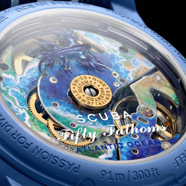 ساعت بلان پن سواچ – BLANCPAIN X SWATCH ATLANTIC OCEAN - Image 4