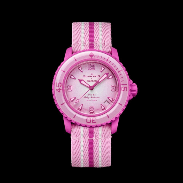 ساعت بلان پن سواچ – BLANCPAIN X SWATCH PINK OCEAN - Image 6