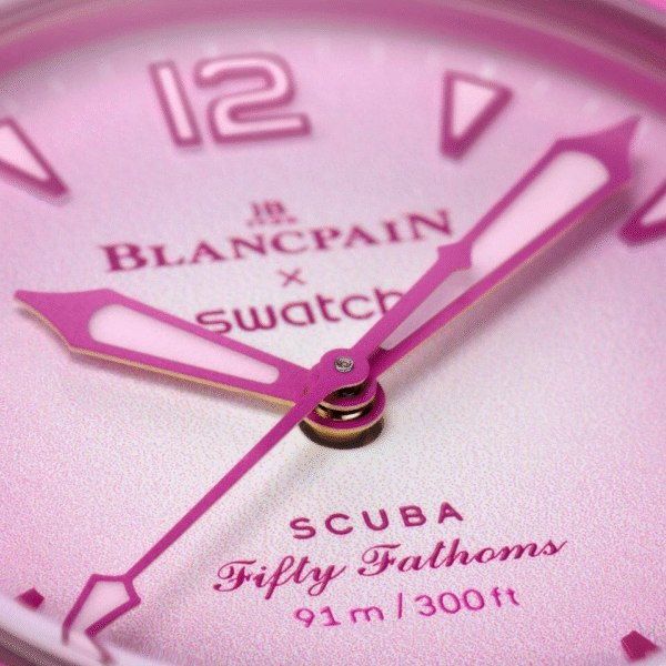 ساعت بلان پن سواچ – BLANCPAIN X SWATCH PINK OCEAN - Image 3