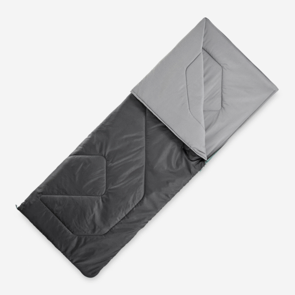 کیسه خواب کمپ و کوه نوردی - QUECHUA - Arpenase 15 °C Comfort - مشکی - Image 3