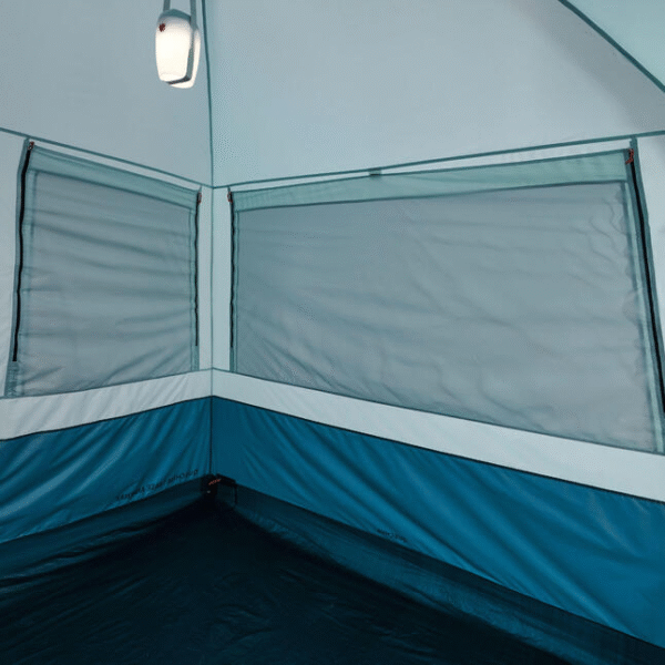 چادر کمپ و کوهنوردی QUECHUA Canopy - 6 Person - Arpenaz Base - آبی/سبز - Image 13
