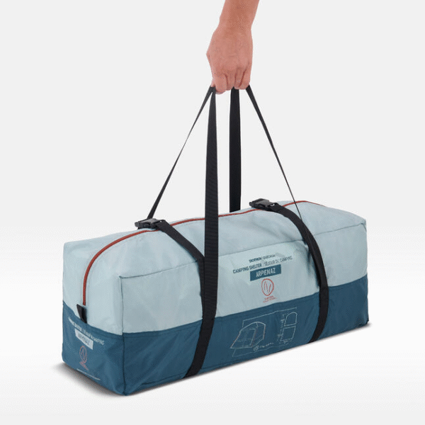 چادر کمپ و کوهنوردی QUECHUA Canopy - 6 Person - Arpenaz Base - آبی/سبز - Image 3