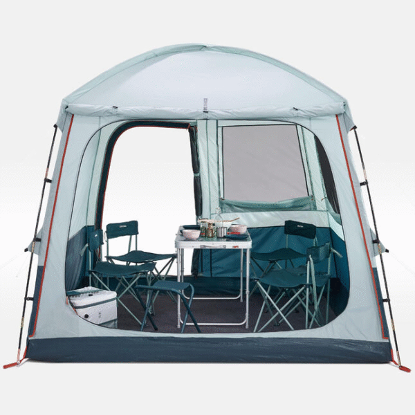 چادر کمپ و کوهنوردی QUECHUA Canopy - 6 Person - Arpenaz Base - آبی/سبز - Image 4