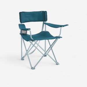 صندلی تاشو کمپ و کوه نوردی دکتلون - QUECHUA Folding Camping Chair - آبی