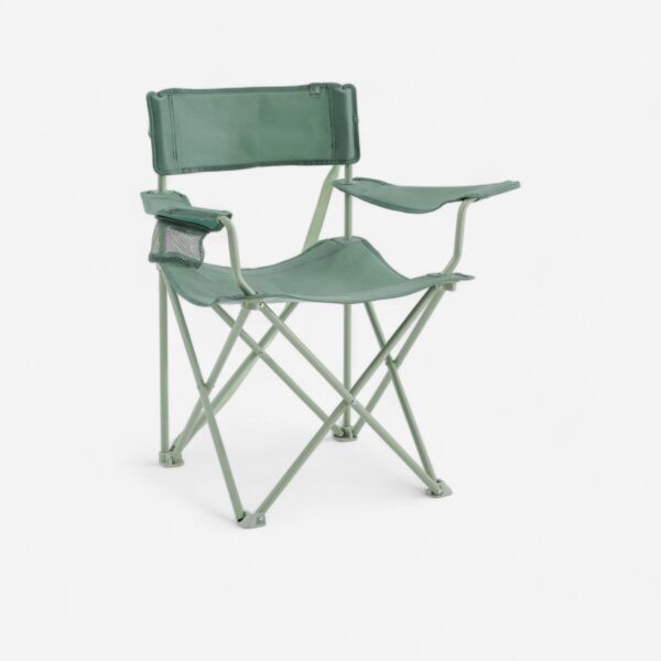 صندلی تاشو کمپ و کوه نوردی دکتلون - QUECHUA Folding Camping Chair - سبز