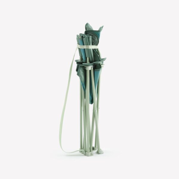 صندلی تاشو کمپ و کوه نوردی دکتلون - QUECHUA Folding Camping Chair - سبز - Image 3