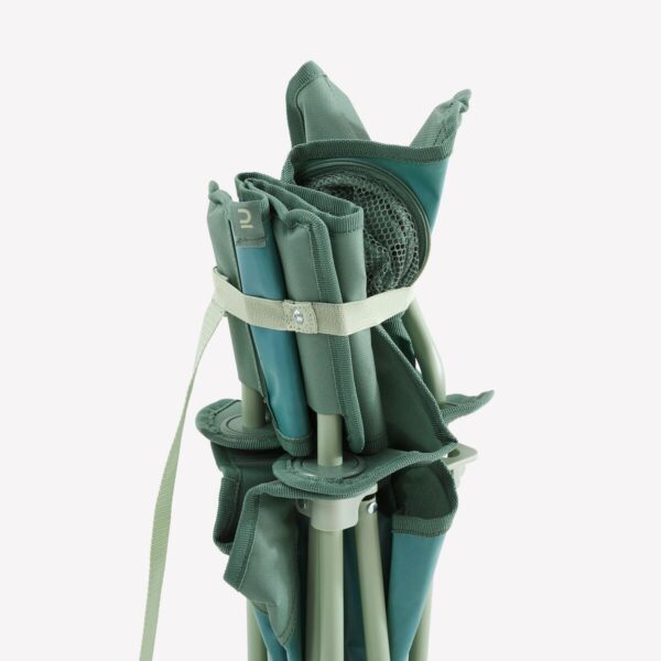 صندلی تاشو کمپ و کوه نوردی دکتلون - QUECHUA Folding Camping Chair - سبز - Image 8