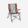 صندلی تاشو کمپ و کوه نوردی دکتلون - Comfortable Folding Camping Chair - آجری