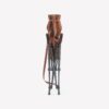 صندلی تاشو کمپ و کوه نوردی دکتلون - Comfortable Folding Camping Chair - آجری - Image 3