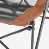 صندلی تاشو کمپ و کوه نوردی دکتلون - Comfortable Folding Camping Chair - آجری - Image 7