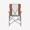 صندلی تاشو کمپ و کوه نوردی دکتلون - Comfortable Folding Camping Chair - آجری - Image 4