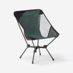 صندلی تاشو کمپ و کوه نوردی دکتلون - QUECHUA Foldable Low Camping Chair - M Size - 500 - سبز