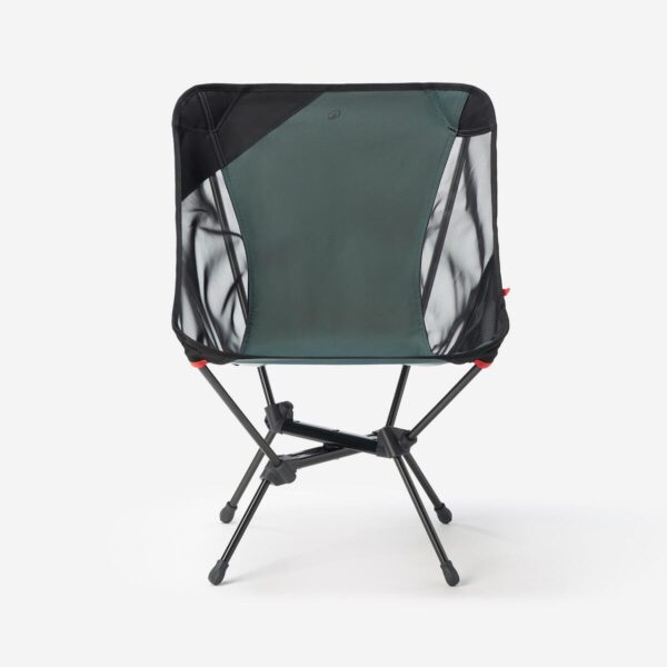 صندلی تاشو کمپ و کوه نوردی دکتلون - QUECHUA Foldable Low Camping Chair - M Size - 500 - سبز - Image 4