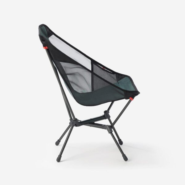 صندلی تاشو کمپ و کوه نوردی دکتلون - QUECHUA Foldable Low Camping Chair - M Size - 500 - سبز - Image 3