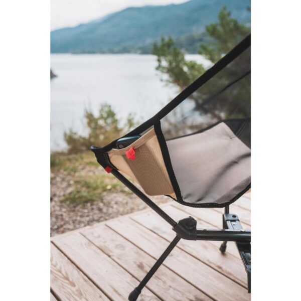 صندلی تاشو کمپ و کوه نوردی دکتلون - QUECHUA Foldable Low Camping Chair - M Size - 500 - سبز - Image 11