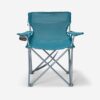 صندلی تاشو کمپ و کوه نوردی دکتلون - QUECHUA Folding Camping Chair - XXL Size - Basic - آبی