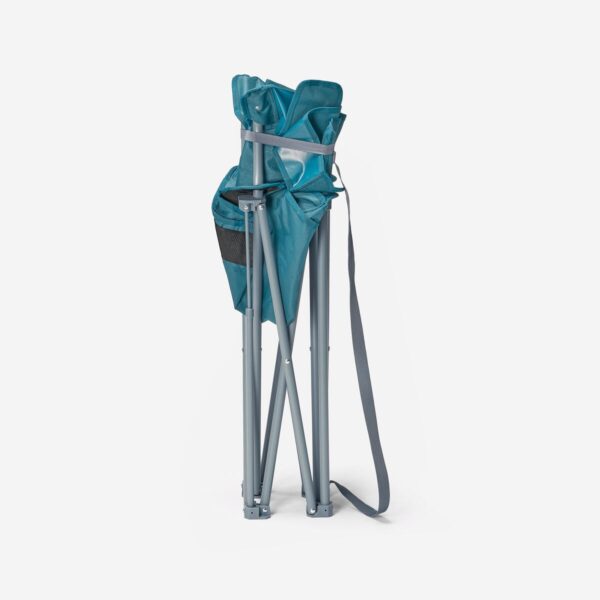 صندلی تاشو کمپ و کوه نوردی دکتلون - QUECHUA Folding Camping Chair - XXL Size - Basic - آبی - Image 7