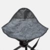 صندلی تاشو کمپ و کوه نوردی دکتلون - QUECHUA Outdoor Camping Stool - 110 Kg - خاکستری - Image 3