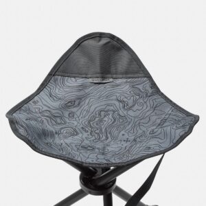 صندلی تاشو کمپ و کوه نوردی دکتلون – QUECHUA Outdoor Camping Stool – 110 Kg – خاکستری