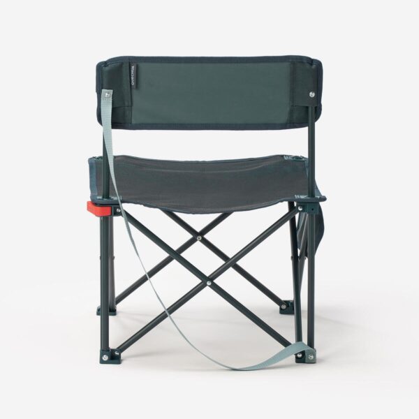 صندلی تاشو کمپ و کوه نوردی دکتلون - QUECHUA Foldable Low Camping Chair - M Size - 100 - خاکستری - Image 7