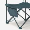 صندلی تاشو کمپ و کوه نوردی دکتلون - QUECHUA Foldable Low Camping Chair - M Size - 100 - خاکستری - Image 5