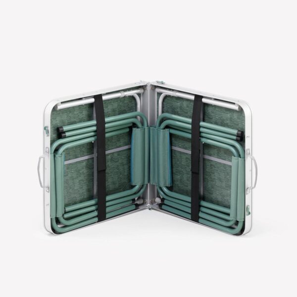 میز و صندلی تاشو کمپ و کوه نوردی دکتلون - QUECHUA Folding Camping Table  -  شش نفره - Image 5