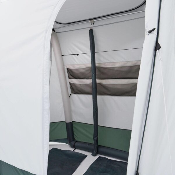 حمام سیار قابل حمل دکتلون - QUECHUA Inflatable Camping Shower - Airseconds - سفید - Image 7