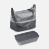 کیف غذای عایق حرارتی دکتلون -QUECHUA Heat Insulated Lunch Bag Included - 500 - خاکستری