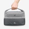 کیف غذای عایق حرارتی دکتلون -QUECHUA Heat Insulated Lunch Bag Included - 500 - خاکستری - Image 5