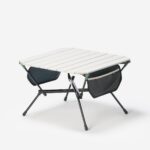 میز تاشو کمپ و کوه نوردی دکتلون - QUECHUA Folding Camping Table Compact - 500 - سفید/سبز