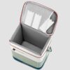 کول باکس تاشو کمپ و کوه نوردی دکتلون - QUECHUA Collapsible Cooler 500 Fresh - سفید/سبز - Image 5