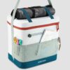 کول باکس تاشو کمپ و کوه نوردی دکتلون - QUECHUA Collapsible Cooler 500 Fresh - سفید/سبز - Image 8