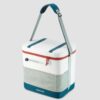 کول باکس تاشو کمپ و کوه نوردی دکتلون - QUECHUA Collapsible Cooler 500 Fresh - سفید/سبز - Image 9