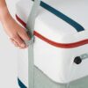 کول باکس تاشو کمپ و کوه نوردی دکتلون - QUECHUA Collapsible Cooler 500 Fresh - سفید/سبز - Image 6