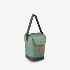 کول باکس تاشو کمپ و کوه نوردی دکتلون - QUECHUA Collapsible Cooler 100 - سبز