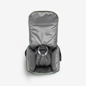 کول باکس تاشو کمپ و کوه نوردی دکتلون – QUECHUA Collapsible Cooler 100 – سبز