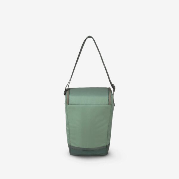 کول باکس تاشو کمپ و کوه نوردی دکتلون - QUECHUA Collapsible Cooler 100 - سبز - Image 5