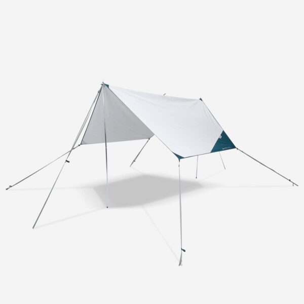 سایه بان کمپ و کوه نوردی دکتلون - QUECHUA Multifunctional Camping Canopy - Fresh - سفید