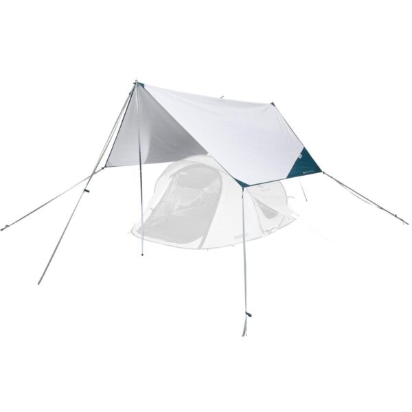 سایه بان کمپ و کوه نوردی دکتلون - QUECHUA Multifunctional Camping Canopy - Fresh - سفید - Image 15