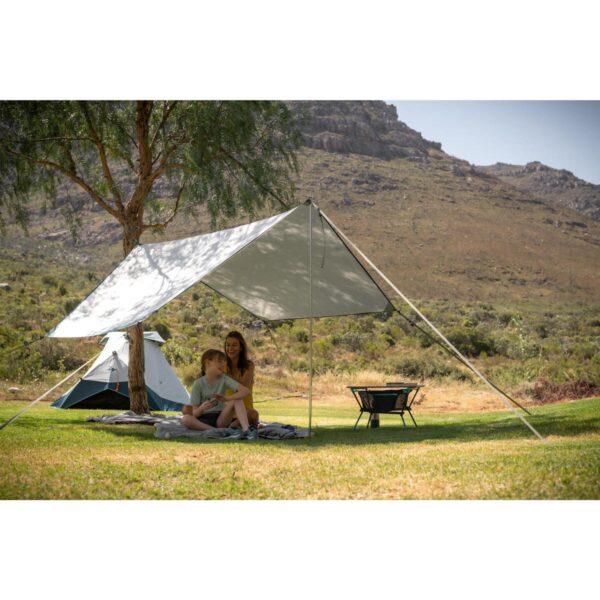 سایه بان کمپ و کوه نوردی دکتلون - QUECHUA Multifunctional Camping Canopy - Fresh - سفید - Image 16